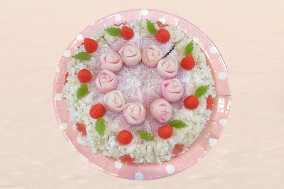 特別注文　バラ９つ