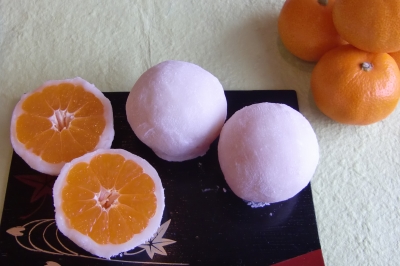 まるごとみかん大福