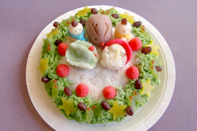 特別注文　和クリスマスケーキ02